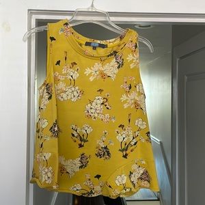 Eva Franco - Sleeveless Floral top - Sz Medium